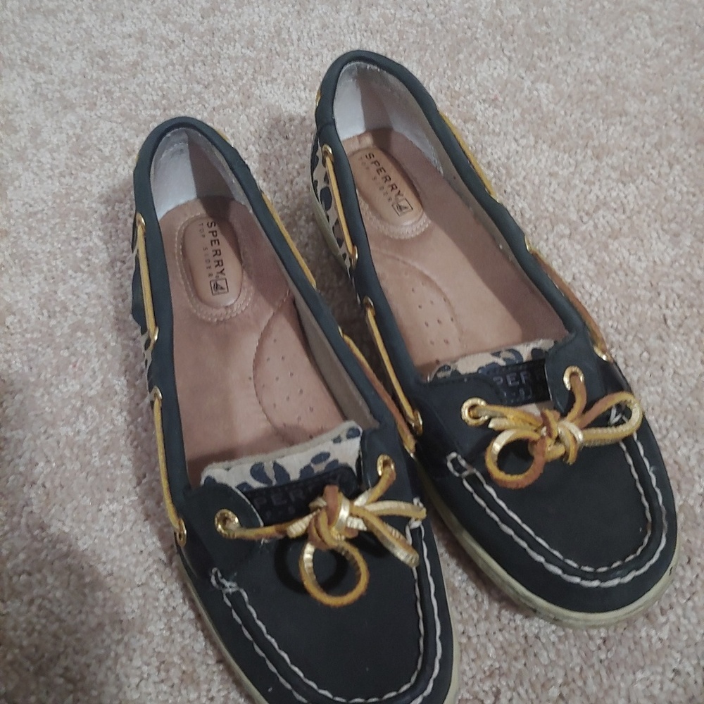 Leopard loafers